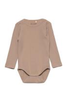 Body Ls Rib Huttelihut Beige