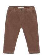 Cotton Corduroy Trousers Mango Brown