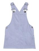 Corduroy Pinafore With Pockets Mango Blue