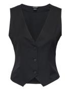 Tailored Vest Monki Black