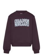 Organic Sweat Talinka Sweatshirt Mads Nørgaard Burgundy