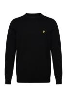 Cotton Crew Neck Jumper Lyle & Scott Black