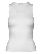 Smooth Fitted Tank Top Weekday White