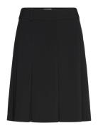 Pleated Midi Suiting Skirt Weekday Black