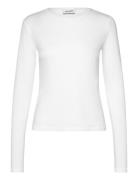 Slim Fitted Long Sleeve Weekday White