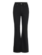 Curve High Flared Jeans Weekday Black