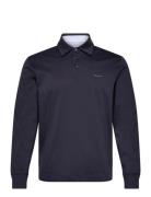 Mercerized Ls Jersey Rugger GANT Navy