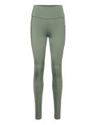 Hmlte Tola High Waist Tights Hummel Green