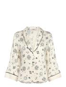 Manina - Night Shirt Long Sleeves Etam White