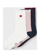 Nkflulu 3P Socks Name It White