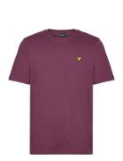 Plain T-Shirt Lyle & Scott Burgundy