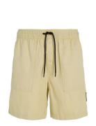 Linen Short Calvin Klein Jeans Beige