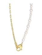 Atomic Pearl Chain Necklace Jane Koenig Gold