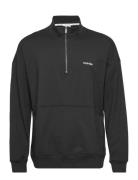 L/S Quarter Zip Calvin Klein Black