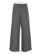 Ivy-Alanis Sporty Pant Pin Stripe G IVY Copenhagen Grey