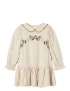 Nmfsafron Ls Dress Lil Lil'Atelier Cream