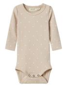 Nbfgago Ls Slim Body Lil Noos Lil'Atelier Beige