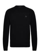 Lambswool Jumper Fred Perry Black