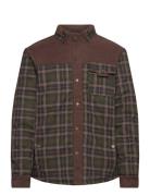 Crest Pile Shirt Swedteam Brown