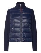 Lw Down Feminine Gloss Knit Jkt Tommy Hilfiger Navy