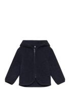 Jacket Ears Wool Fleece Huttelihut Navy