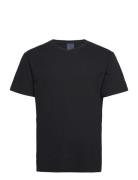 Roffe T-Shirt French Blue Nudie Jeans Black