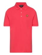 Plain Polo Shirt Lyle & Scott Red