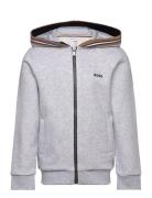 Hooded Cardigan BOSS Grey