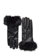 Combined Hair Gloves Mango Black