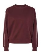 Pcchilli Ls Loose Sweat D2D Bc Pieces Burgundy