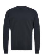 Cotton Jersey Dye Frode Tee Ls Mads Nørgaard Black