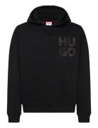 Hooded Sweatshirt Hugo Kids Black