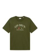 Ivy League T-Shirt Les Deux Green