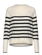 Cashmere Blend Raglan Sweater Lexington Clothing Cream