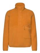 W Fleece Snap T-Neck Peak Performance Orange