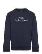 Jr Original Crew Peak Performance Navy