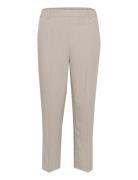 Kasakura Hw Cropped Pants Kaffe Beige