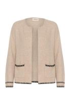 Cronie Knit Cardigan Cream Beige