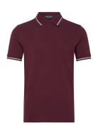 Twin Tipped Fp Shirt Fred Perry Burgundy