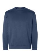 Slhemanuel Soft Crew Neck Sweat Noos Selected Homme Navy