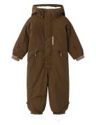 Nmnlastorm Snowsuit Fo Lil Lil'Atelier Brown