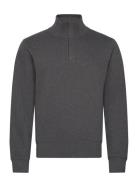 Sacker Rib Half Zip GANT Grey