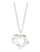 Tide Recycled Heart Necklace Pilgrim Silver