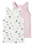Nmftank Top 2P Jet Stream Butterfly Noos Name It Pink