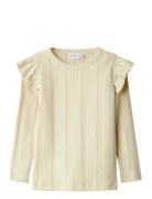 Nmfjulia Ls Slim Top Noos Name It Cream