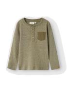 Nmmbarbar Ls Slim Top Lil Lil'Atelier Khaki