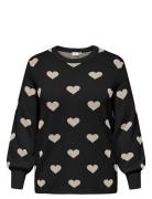 Carmontana Ls Jq O-Neck Knt ONLY Carmakoma Black