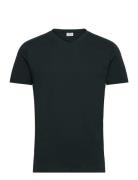 Slim Fit V-Neck T-Shirt 100% Cotton Mango Black