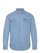 Regular Western Shirt Lee Jeans Blue