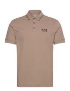 Polo Shirt EA7 Beige